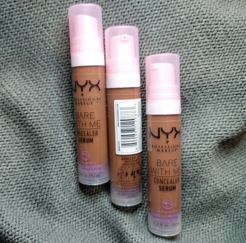 NYX Professional Makeup Bare With Me Concealer Serum Vegan Finish Natral Rich x3 - Picture 1 of 1