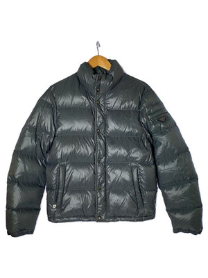 PRADA down jacket 46 nylon Gray plain sgj258 Used | eBay