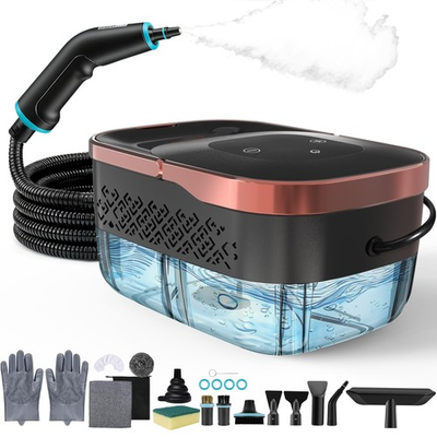 #ad Steam Cleaner 4 Bar High Pressure Steamer with 6 Level Adjustable 15s Heat ... $74.66
