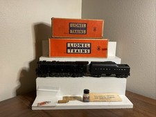 LIONEL POSTWAR 671RR 6-8-6 LOCOMOTIVE W/2046W TENDER W/OB “HIGH GRADE”