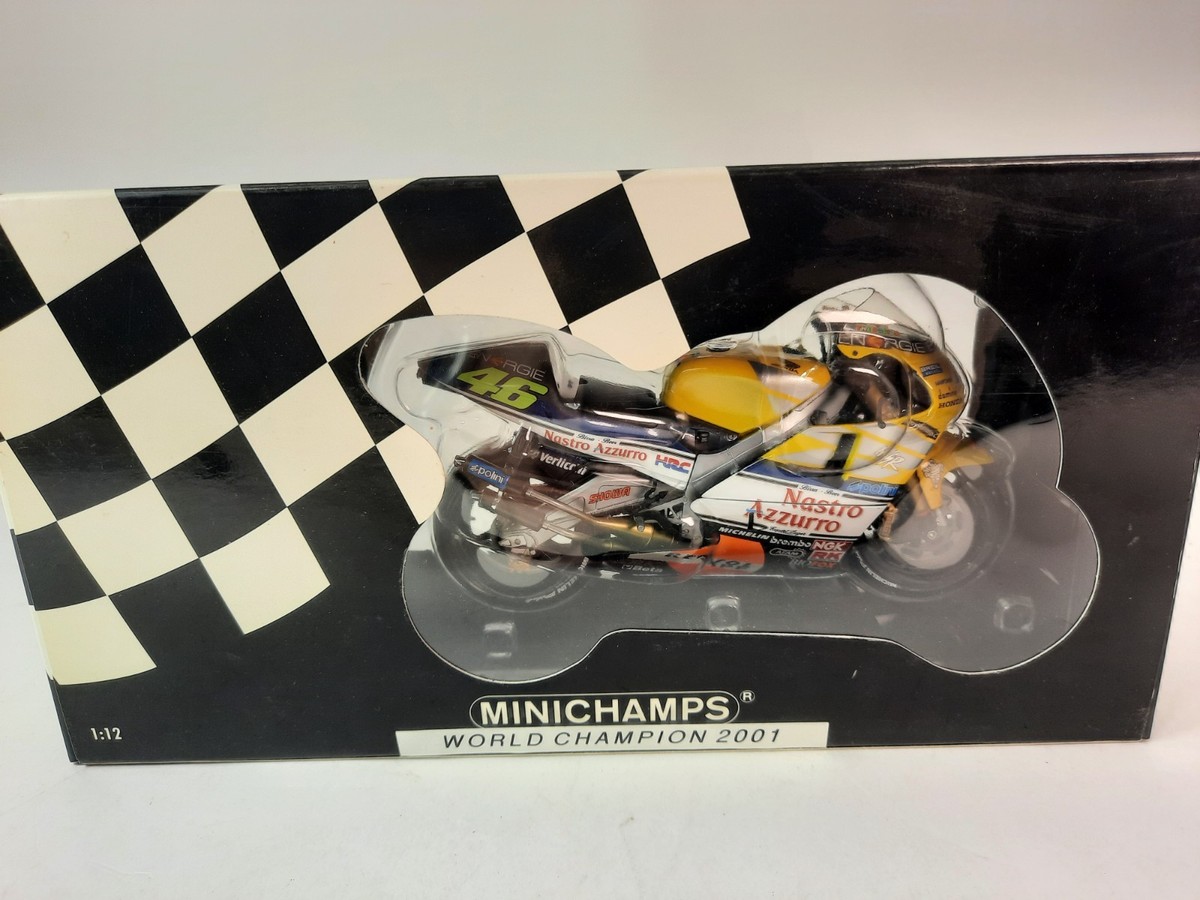 Minichamps Honda NSR 500 #46 Valentino Rossi 2001 1/12 | eBay