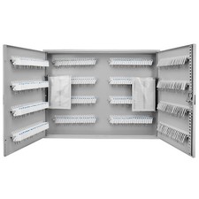 Barska CB12698 320 Position Key Grey Lock Box With White Tags