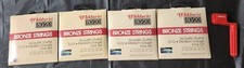 Set Of 4 D'addario 80/20 Bronze Strings EJ12 ACOUSTIC Guitar Medium Gauge Set
