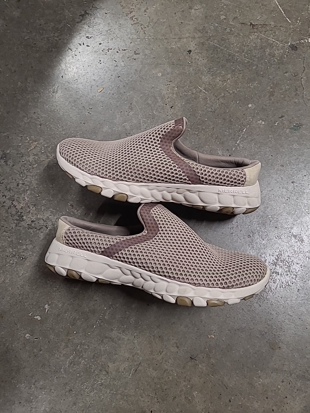 Merrell Moon Beige Scarpe Slip On Sneakers J002328 Donna Taglia 9