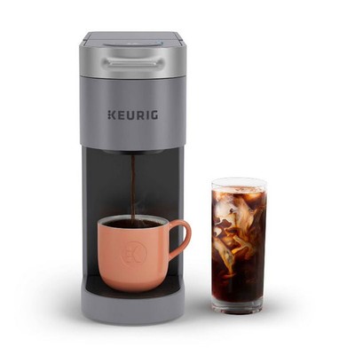 Keurig KSK901AGY-SD K-Slim + ICED Coffee Maker, Gray - Scratch and Dent