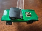 Vintage 1968 Hot Wheels Redline Python Metallic Green USA Base Original Mattel