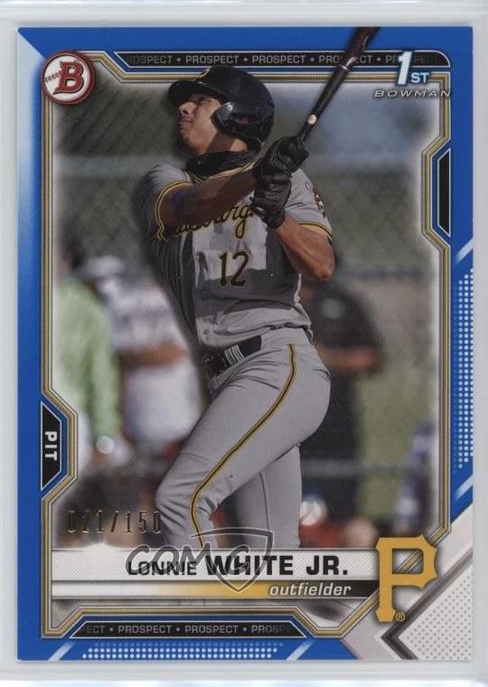 2021 Bowman Draft Blue 21/150 Lonnie White Jr #BD-28 0dv1