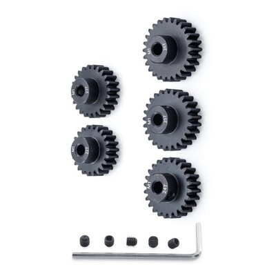 Metal Steel M1 Pinion Gear Sets 22T 23T 24T 25T 26T for 5mm Shaft Motor Gears...
