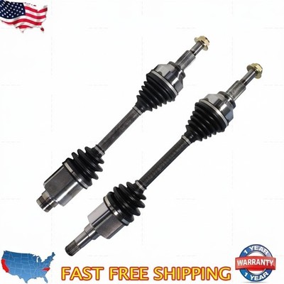 Pair Front CV Axle Joint Assy For 2008-2009 Dodge Caliber 2.4L L4 FWD