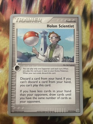 Holon Scientist 97/113 Pokemon 2007 World Championship TCG Card