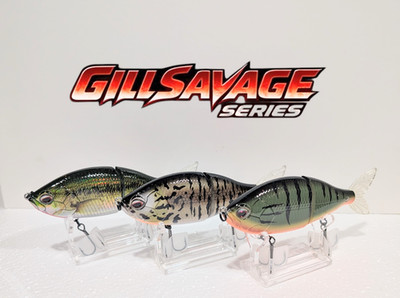 HPF GillSavage 6'' Glidebait   Jointed Sinking Minnow Swimbait   Bass Pike Musky