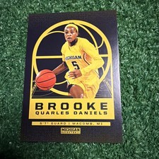 2025-2026 Valiant Brooke Quarles Daniels  Michigan Basketball Base Edition AM1