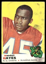 1969 Topps #58 Wendell Hayes - FAIR