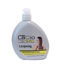 LOQUAY: Straightening Cr me with Keratin / Smooth, Glossy Finish Frizz Control