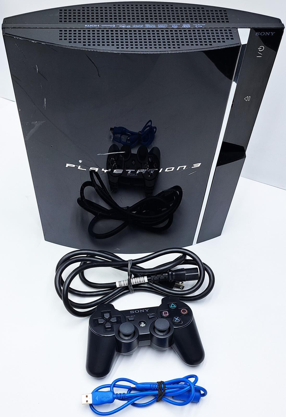 SONY PLAYSTATION 3 (CECHE01) 80GB w/ Controller & Cabling 105737 eBay