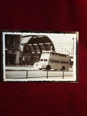 1000 Berlin Mitte Bahnhof Friedrichstrasse Bus Line 19 deduction from original 