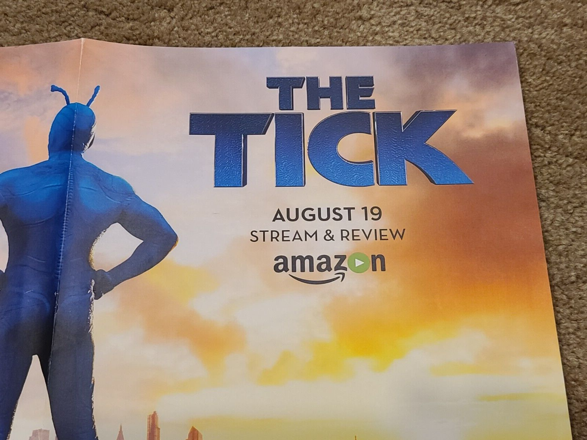 Amazon The Tick Sony Television Show Promo Poster 11x17
