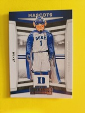 2020-21 Panini Contenders Draft Picks Mascots Duke Blue Devil #14