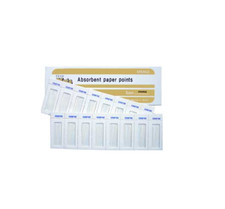 Meta Absorbent Paper Points - X-Fine Non-Color Coded, Cell Pack of 200