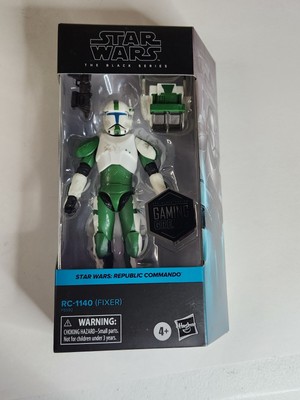 STAR WARS BLACK SERIES Gaming Republic Commando RC-1140 Fixer 6'' FIGURE #13