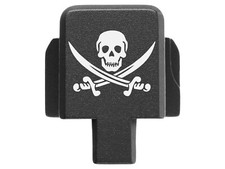 for Sig P320 Rear Slide Cover Back Plate 9mm/357 SIG/40, Engraved, USA Made