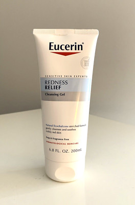 Eucerin Redness Relief Cleansing Gel Fragrance Free, Redness Relief 6.8 oz