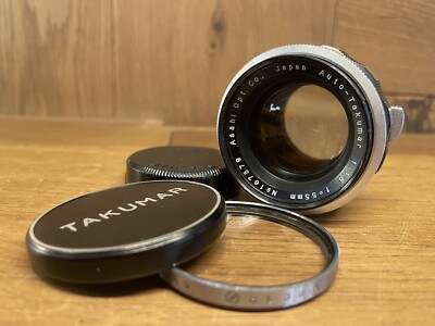 CLA'd : Zebra : Nahe Mint Pentax Auto Takumar 55Mm F/1.8 Objektiv M42 Für K King
