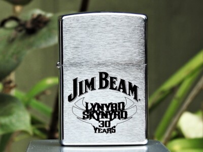 Jim Beam Lynyrd Skynyrd 30 Years Zippo Lighter - Vicious Cycle