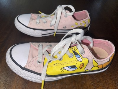 Tunes Converse Tweety Bird Shoes Converse Keds Vintage 1993 Looney