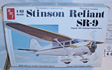 AMT STINSON RELIANT SR-9 AIRPLANE MODEL KIT 1/48 T639