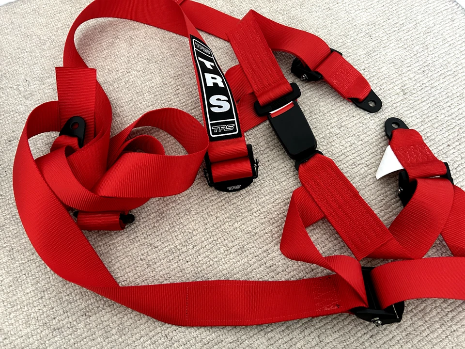 Arnés De 4 Puntos TRS Bolt In Ultralite - Rojo - Imagen 2 de 4