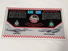 BATTLE HONOURS TWINNING CEREMONY NO 9 SQUADRON PLAQUE - Genuine Diplomatic Gift