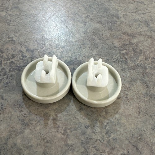 Miele Dishwasher Lower Basket Rack Wheel SUPPORT ROLLER 02372352 2pcs