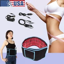 Laser Lipo LED Red Light Therapy Belt Wrap Pain Relief Near Infrared Loss Weight