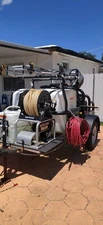 Pressure Washing Trailer Honda GX630 4 GPM 4000 PSI Hot/Cold & Soft Wash Machine