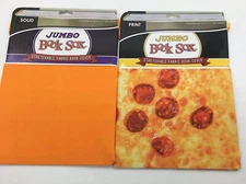 Lot of 2 New Jumbo Book Covers Stretchable Fabric Book Sox School NWT