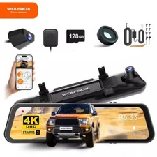 WOLFBOX G900PRO IMX678 Dash Cam Video Recorder Camera&Polarizing Lens&128G SD