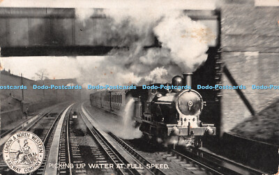R501967 Picking Up Water at Full Speed L and N W R Revised Series 1904