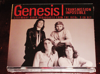 Genesis: Transmission Impossible - 1970's Radio 3 CD Box Set 2020