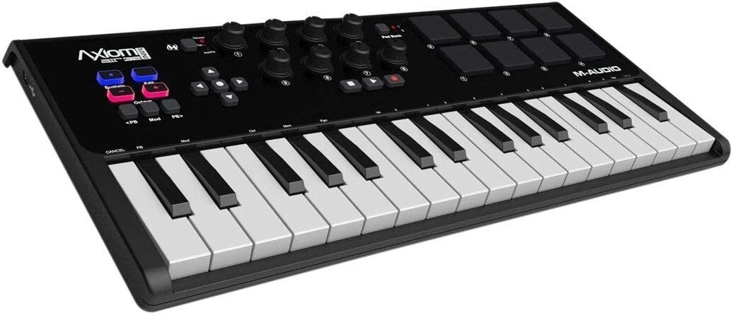 ◆ami9622◆ M-Audio Axiom AIR Mini 32-Key USB MIDI Keyboard & Drum Pad