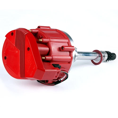 SBC Chevy Performance HEI Distributor Red Cap Super Coil 305 350 400 Small Block - Picture 7 of 9