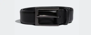 NEW Adidas Adipure Premium Ceinture en Cuir Noir Homme FREE SHIP DX0112 $80