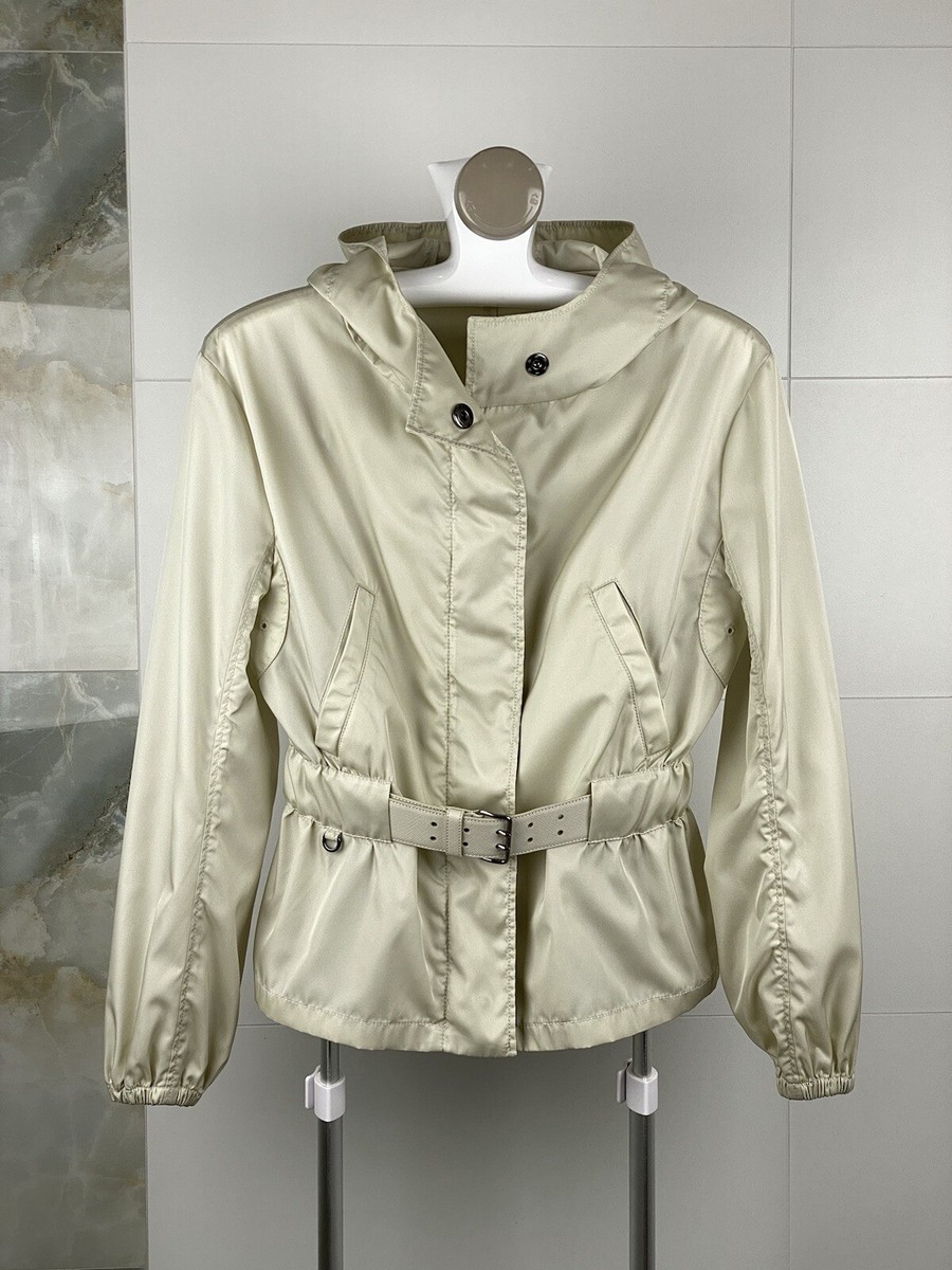 Prada nylon woman jacket with a belt size 40 | eBay Prada nylon woman jacket with a belt size 40 | eBay