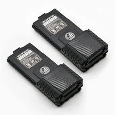 2Packs Baofeng BL-5L 3800mAh Battery Compatible with UV-5R UV-5RTP UV-5R Plus