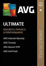 AVG Ultimate 2026 for 1 Device 2 Years for Windows PC - Same Day Email Code