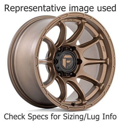 Fuel D79217907550 Wheel Rim D792 Variant Series Matte Bronze Finish 17x9 Each