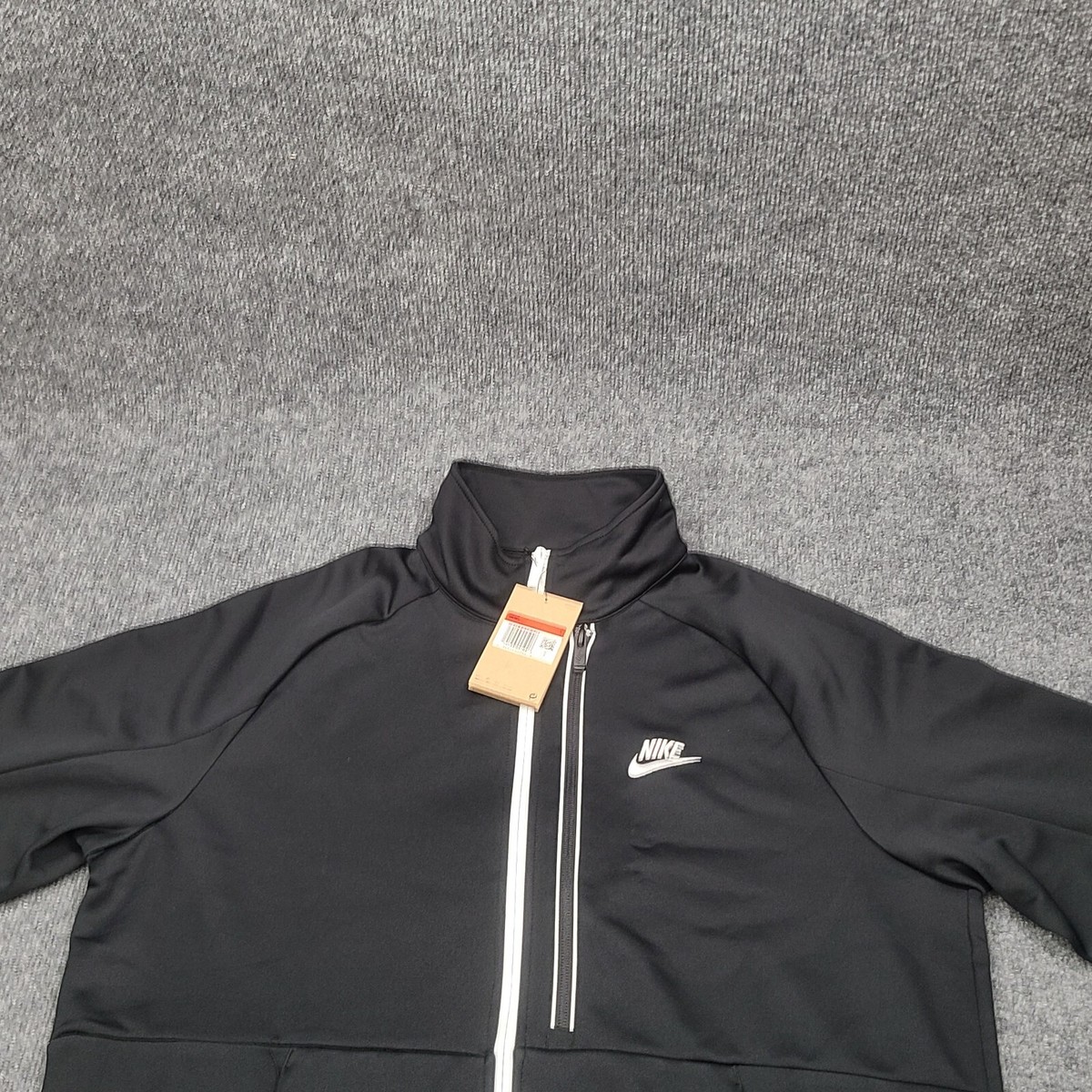 Nike Jacket Mens Large Black White Futura Sportswear Tribute N98