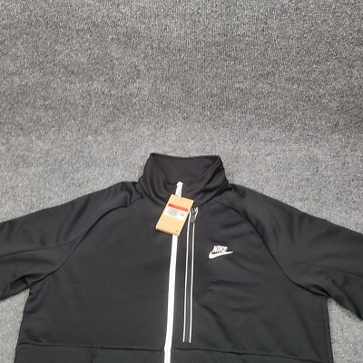 Nike Jacket Mens Large Black White Futura Sportswear Tribute N98