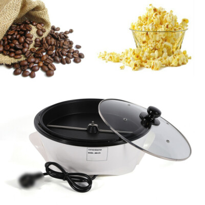 Electric Coffee Bean Roasting Baking Machine 800W Non-stick Pan 1500g