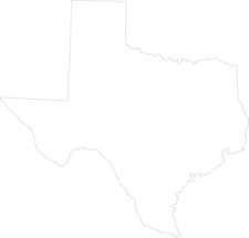 Texas State Outline Decal Sticker